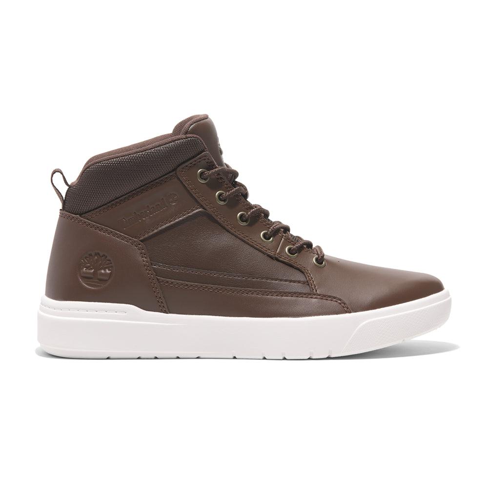 Timberland Allston Mid Logo High Top Lace Up Sneakers