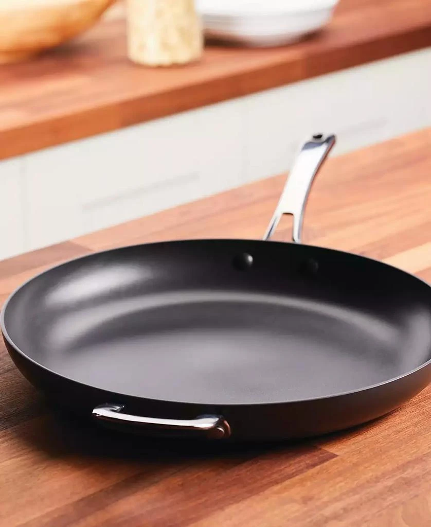 Rachael Ray Cook + Create Hard Anodized Nonstick Frying Pan with Helper Handle, 14" 5