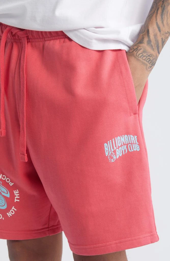 Billionaire Boys Club Mantra Cotton Blend Drawstring Shorts 4