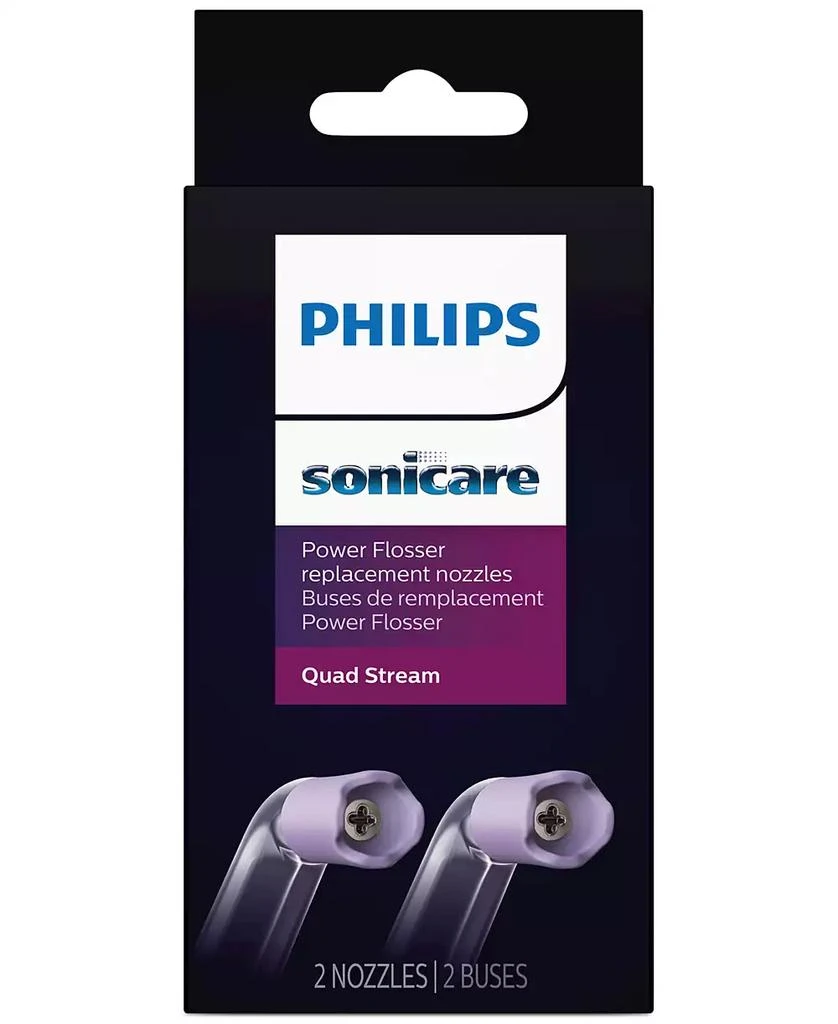 Philips 2-Pk. Sonicare Quad Stream Water Flosser Nozzle 2
