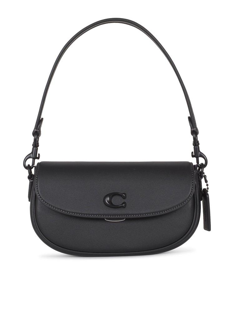 Coach Coach Emmy Logo Plaque Saddle Bag