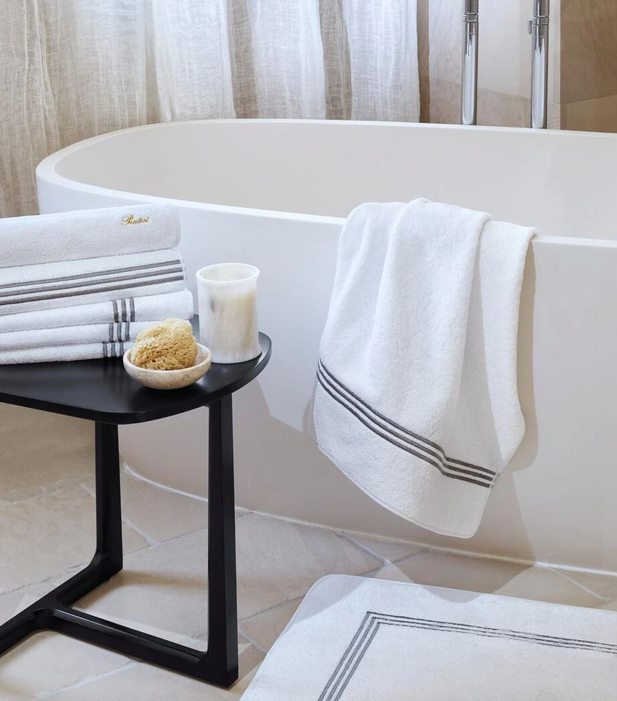 Pratesi Tre Righe Bath Mat (50cm x 90cm) 4