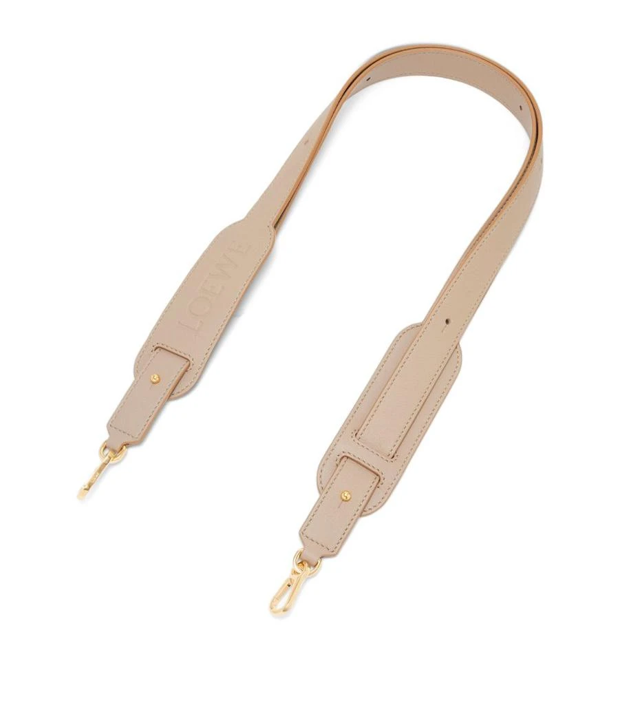 Loewe Leather Padded Logo Bag Strap 1