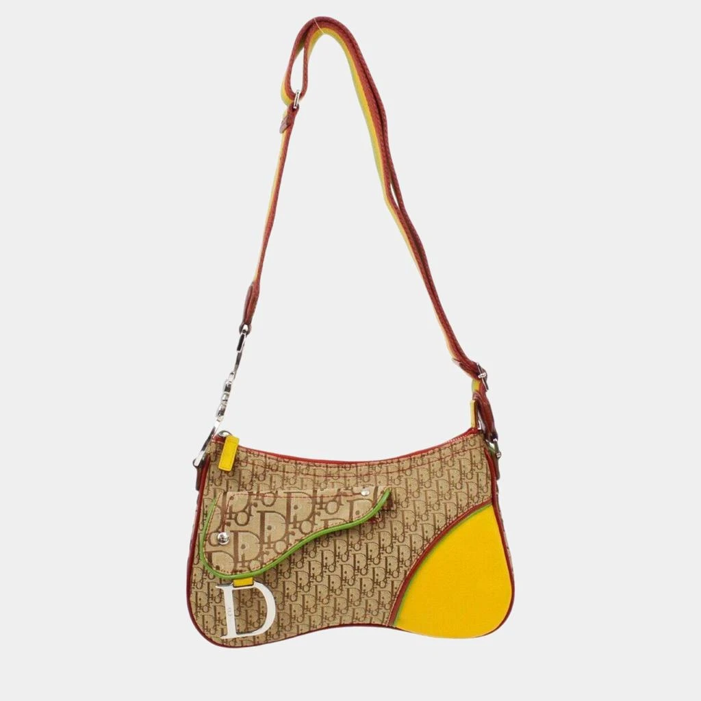 Dior Christian Dior Rasta Trotter Saddle Shoulder Bag 1