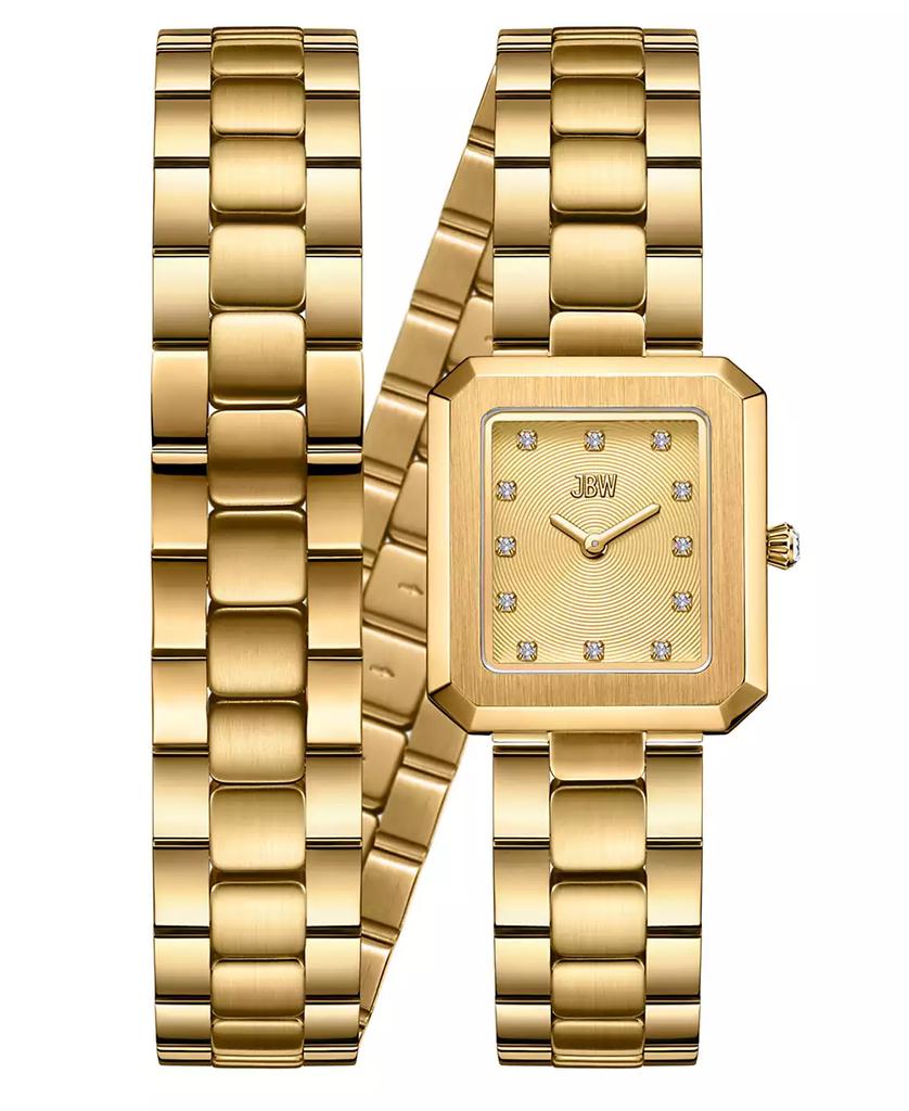 Jbw Women's Arc Swiss Quartz Stainless Steel Watch, 23mm