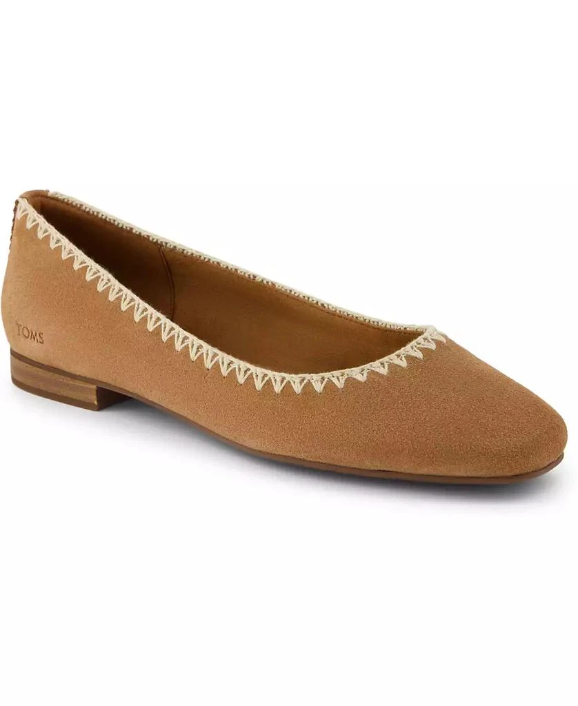 TOMS Women's Briella Square Toe Ballet Flats 1