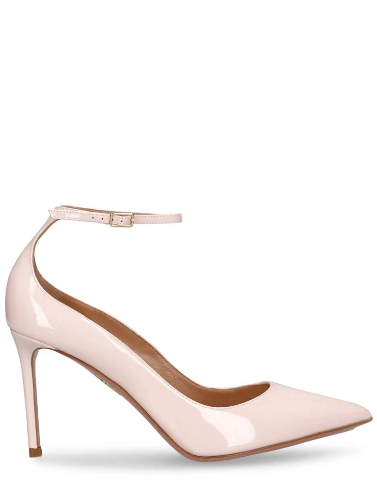 Aquazzura 85mm Love Affair Patent Leather Pumps 1