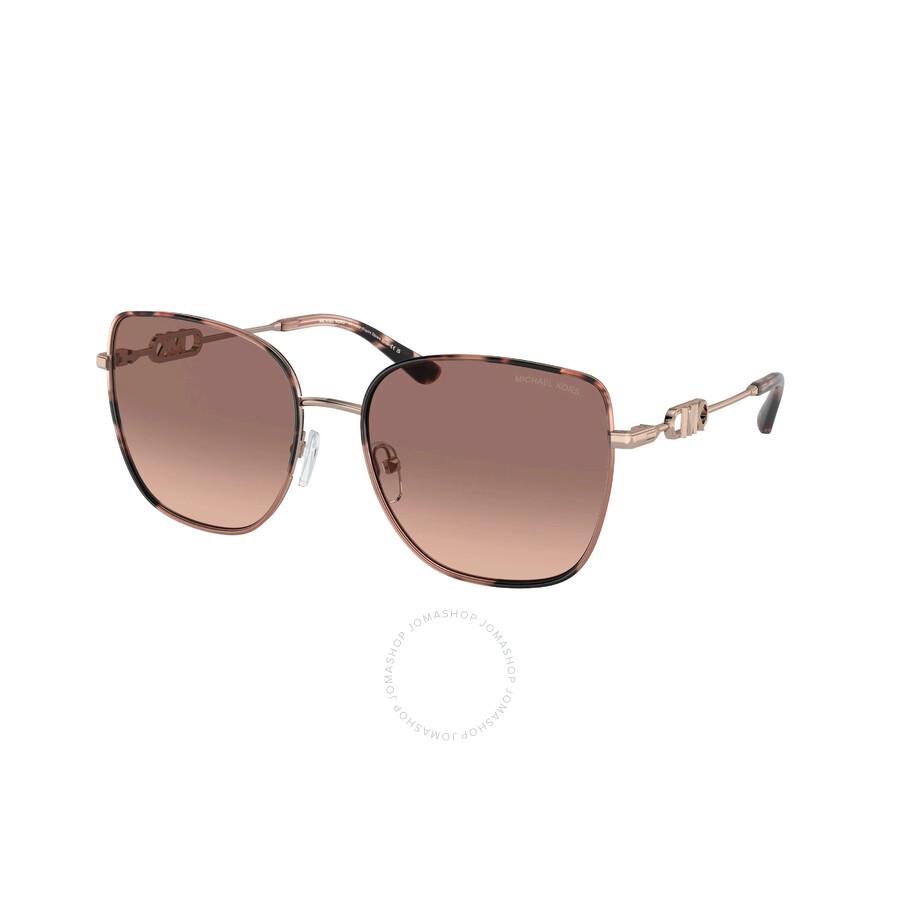 Michael Kors Empire Square 2 Brown Gradient Ladies Sunglasses MK1129J 110813 56