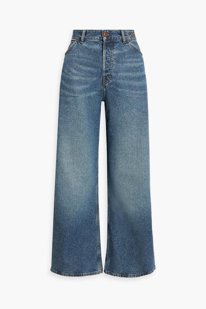 ショートパンツ Chloe Patchwork denim bermuda shorts Chloé Bermuda shorts in denim patchwork | TheDoubleF