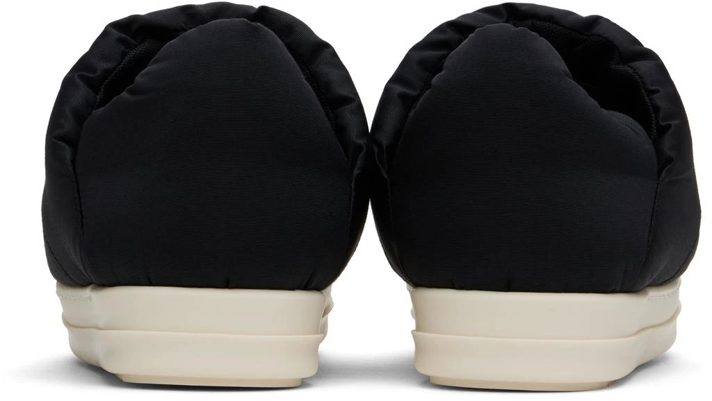 Rick Owens Black Porterville Puffer Slip On Sneakers 2