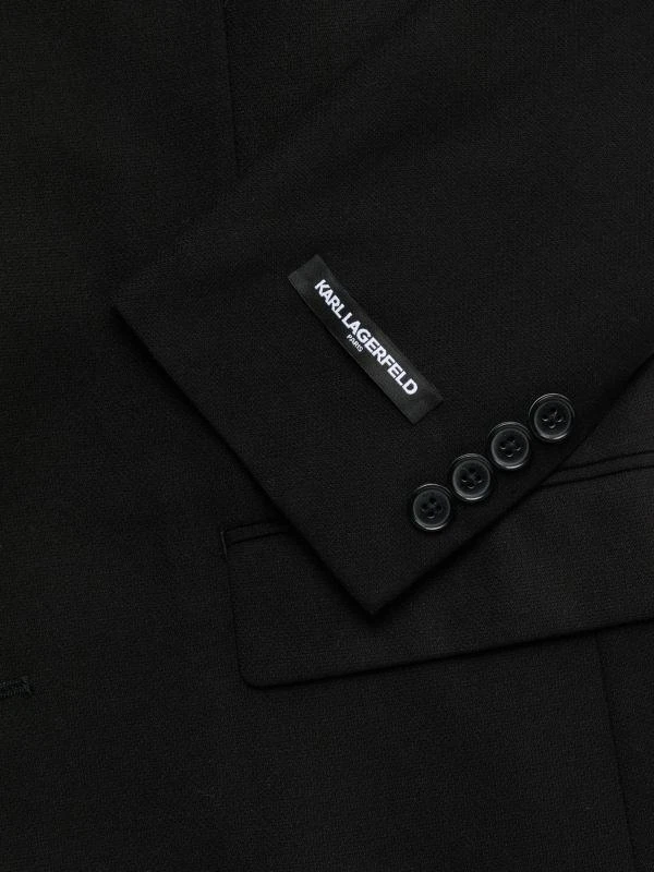 Karl Lagerfeld Paris Solid Modern Fit Suit 4