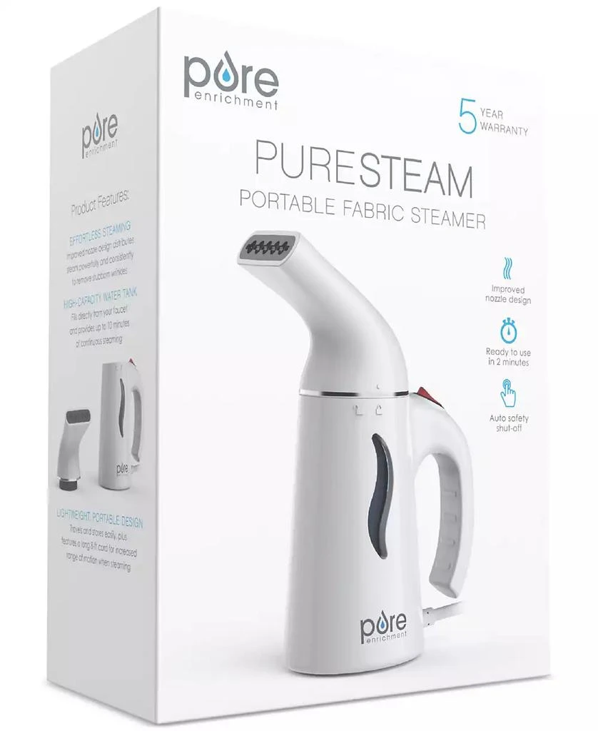 Pure Enrichment PureSteam Portable Fabric Steamer 8