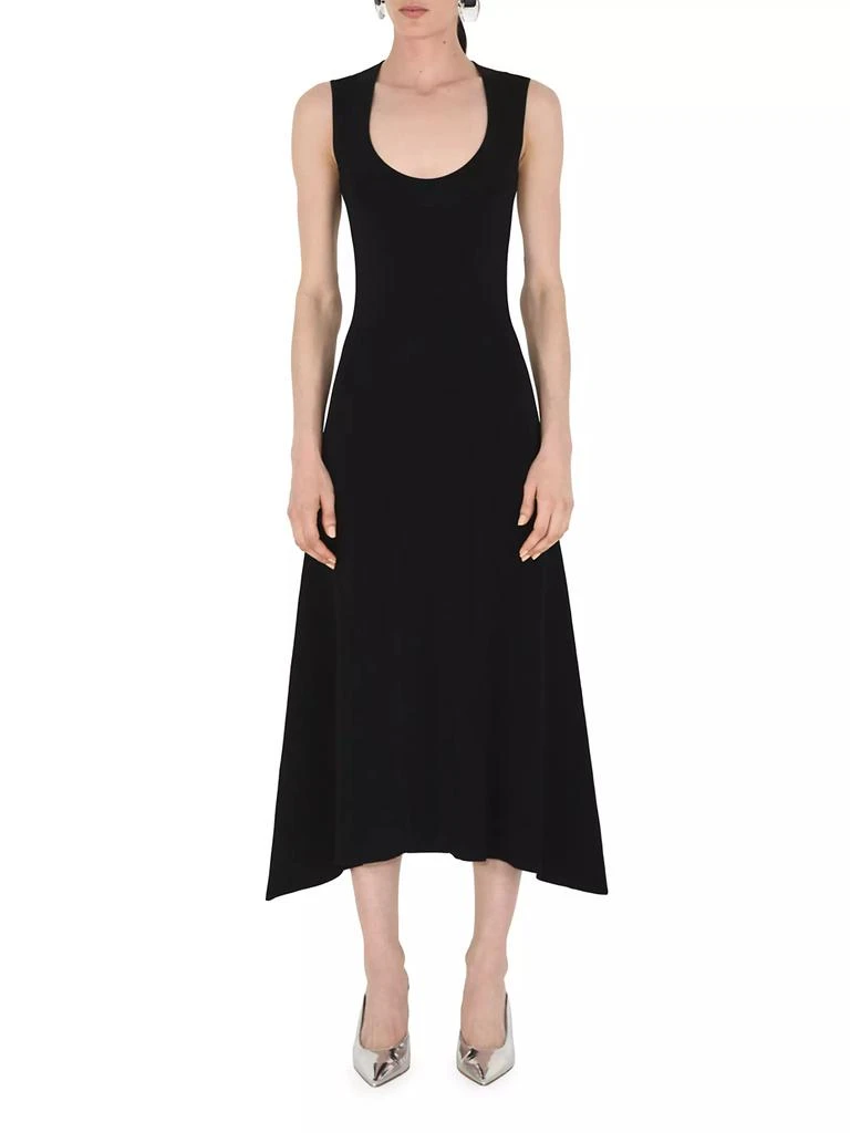 Galvan Claudia Sleeveless Midi-Dress 1