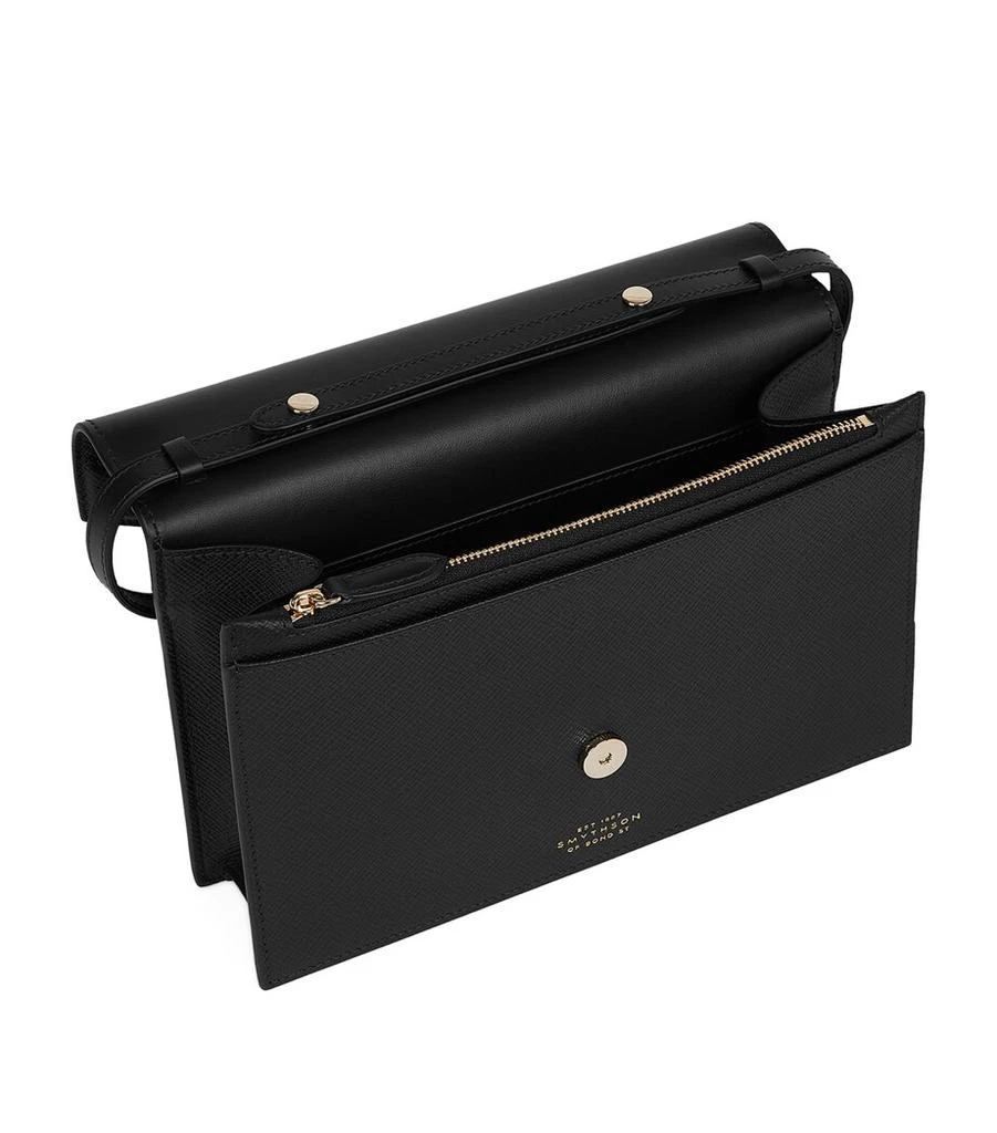 SMYTHSON Panama Leather Envelope Cross-Body Bag 2