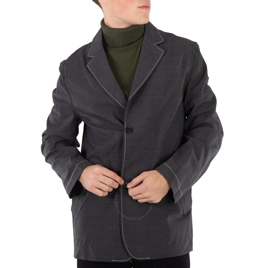 JW Anderson Contrast-Stitched Single-Breated Blazer Jacket