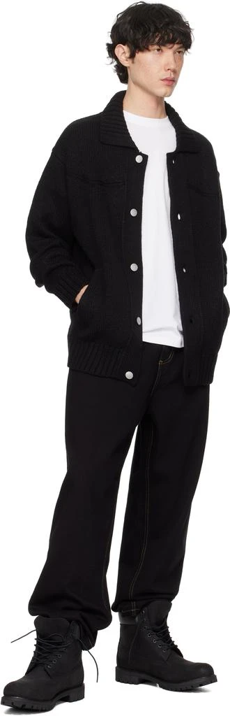 Carhartt WIP Black Santa Fe Cardigan 4