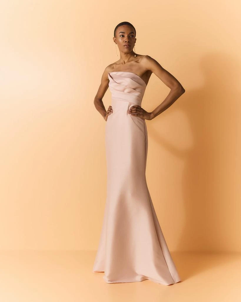 Jovani Strapless Asymmetric Trumpet Gown 5