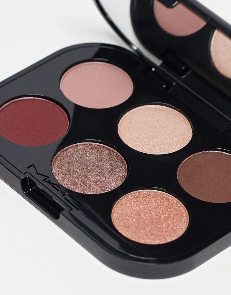 MAC MAC Connect In Colour 6-Pan Eyeshadow Palette - Embedded In Burgundy 2