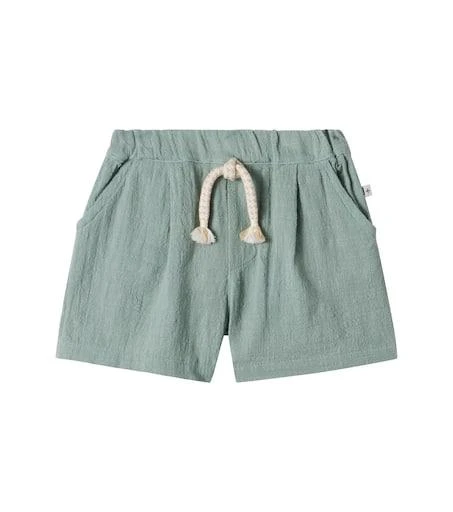1 + in the Family Baby Verges cotton muslin shorts