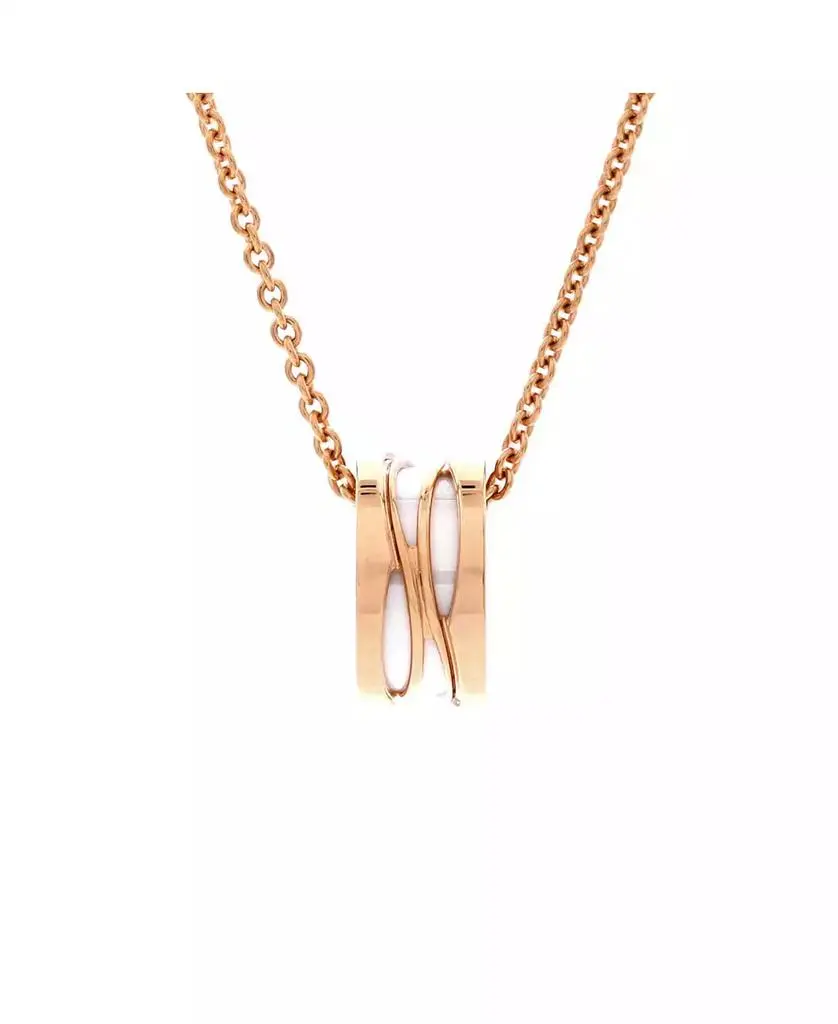 Pre-Owned Bvlgari B.Zero1 Design Legend Zaha Hadid Pendant Necklace