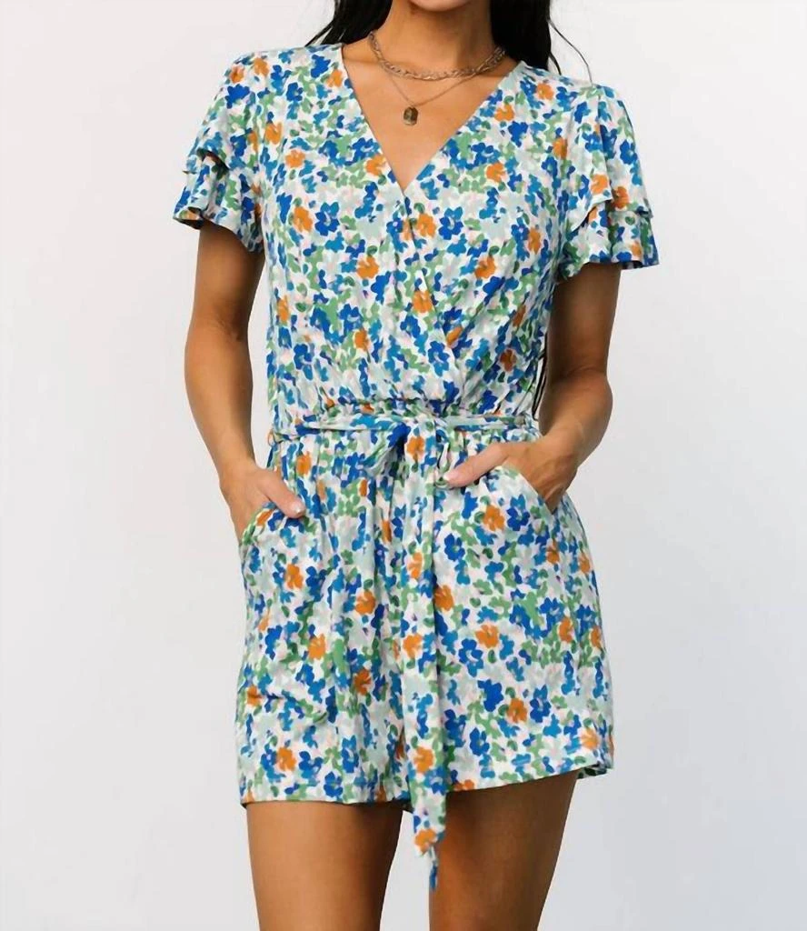 GILLI Gilli - Somerton Ditsy Print Romper