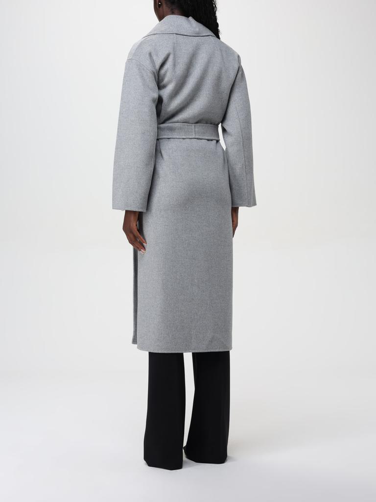 コート MAX MARA STUDIO Woman Coat Grey 2426016172600 010 Max Mara STUDIO Wool coat COROLLA in gray