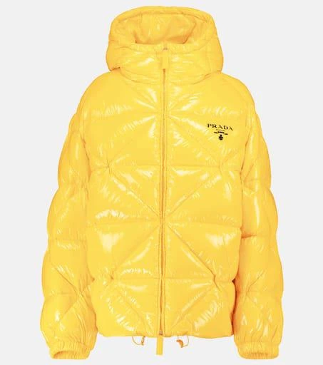 Prada Re-Nylon gabardine down jacket 1