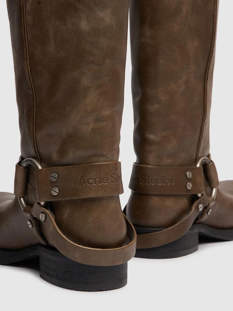 Acne Studios 40mm Balius Leather Tall Boots 3