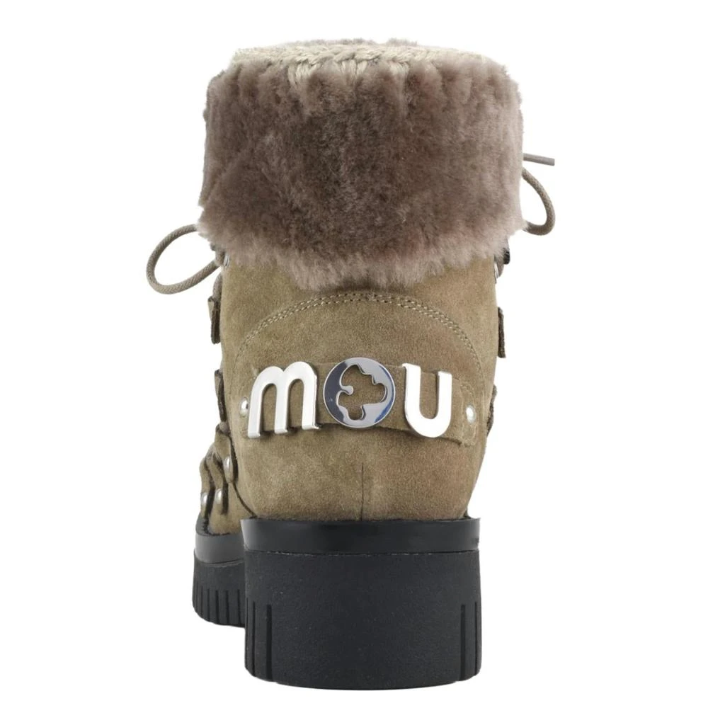 Mou Mou - WOMEN'S ESKIMO COMBAT LACE UP BOOTS 4