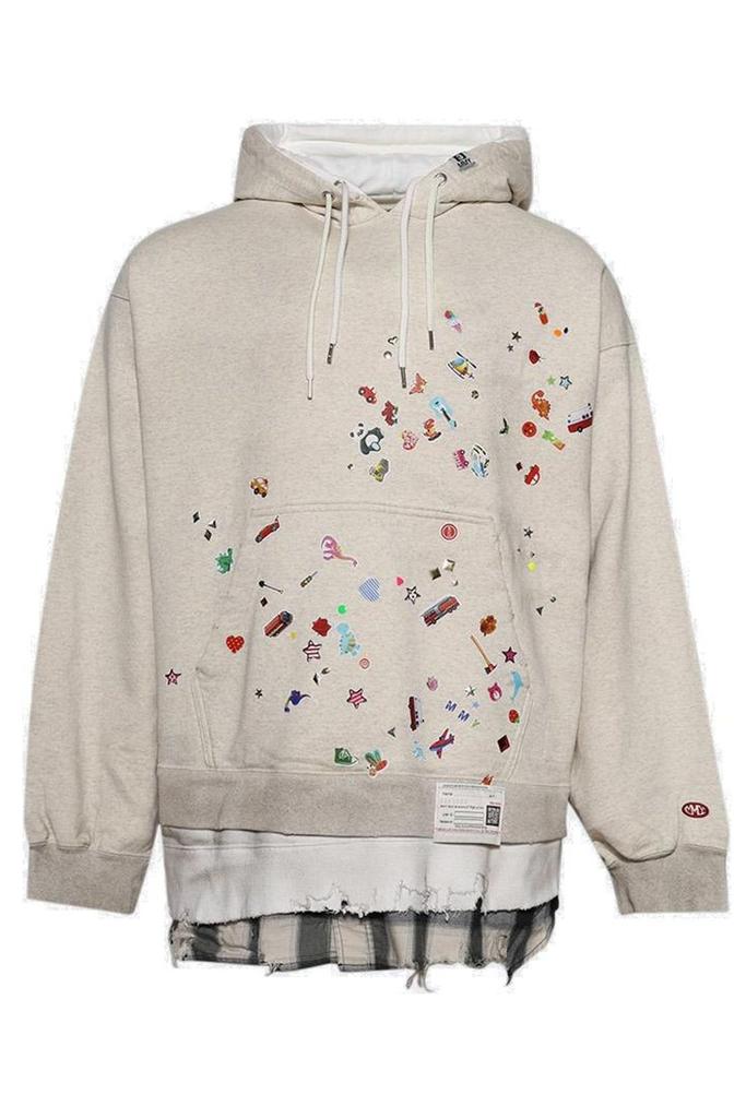 トップス MIHARA YASUHIRO DISTRESSED PULLOVER MIHARA YASUHIRO - DISTRESSED PULLOVER SWEAT