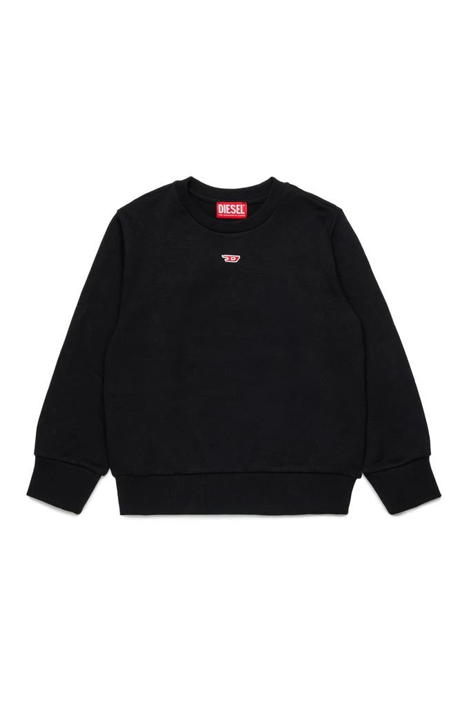 Diesel Diesel Kids D-Logo Patch Crewneck Sweatshirt 1