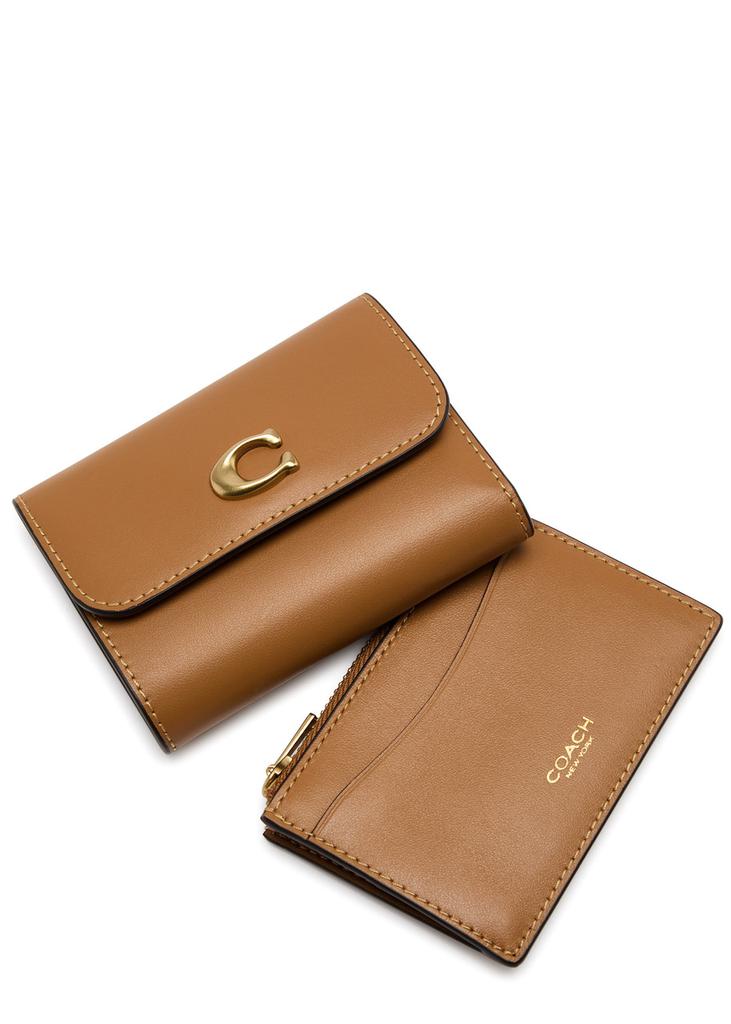 Coach Logo leather wallet - Wallets - BeyondStyle