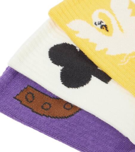 Mini Rodini Set of 3 cotton-blend socks