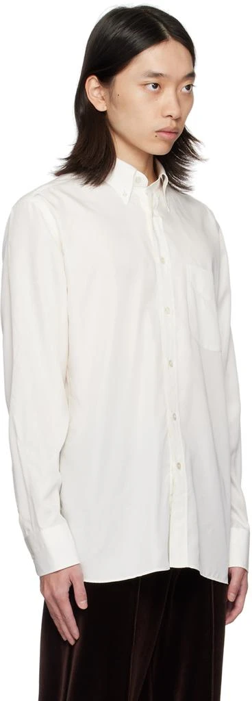 Tom Ford Off-White Button Shirt 2