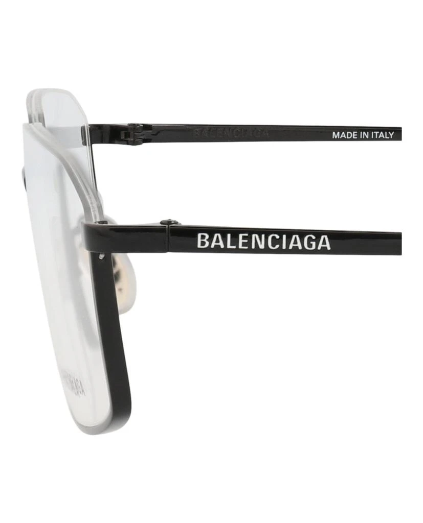 Balenciaga Square-Frame Metal Optical Frames 4