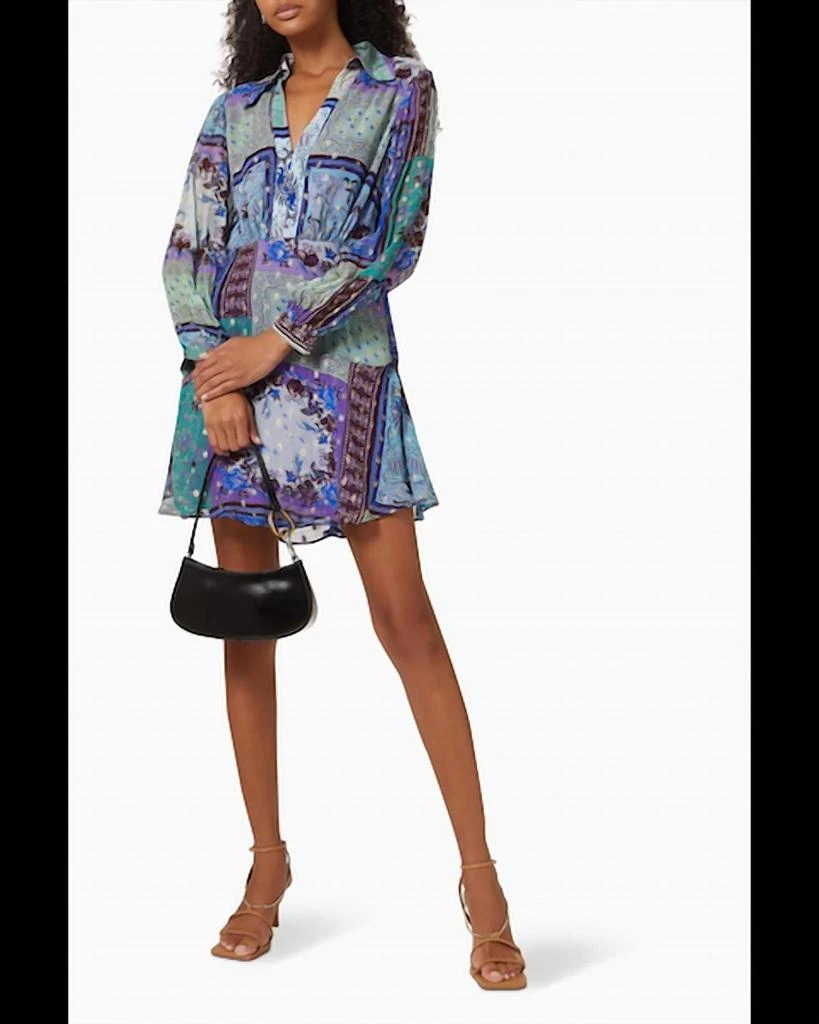 Rixo Rixo - Indy Patchwork Mini Dress 3