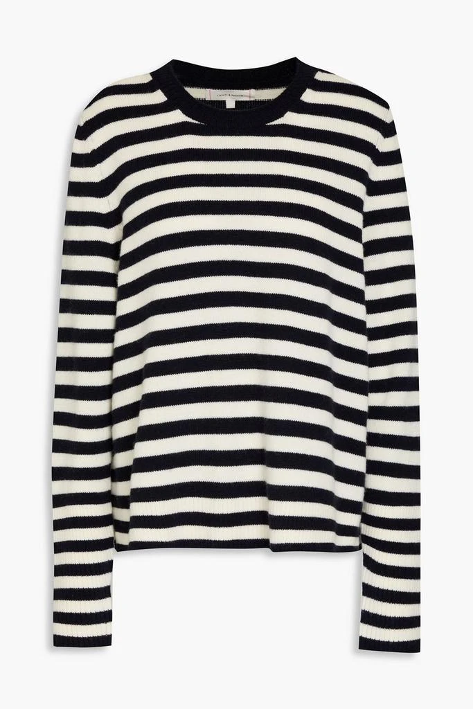 Chinti & Parker Striped wool and cashmere-blend sweater 1
