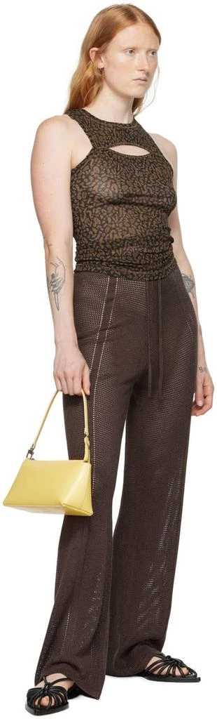 Nanushka Brown Gabin Lounge Pants 4
