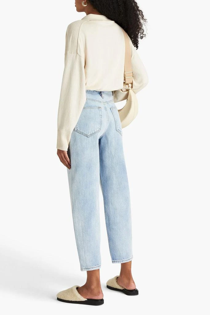 FRAME Cropped distressed boyfriend jeans 3