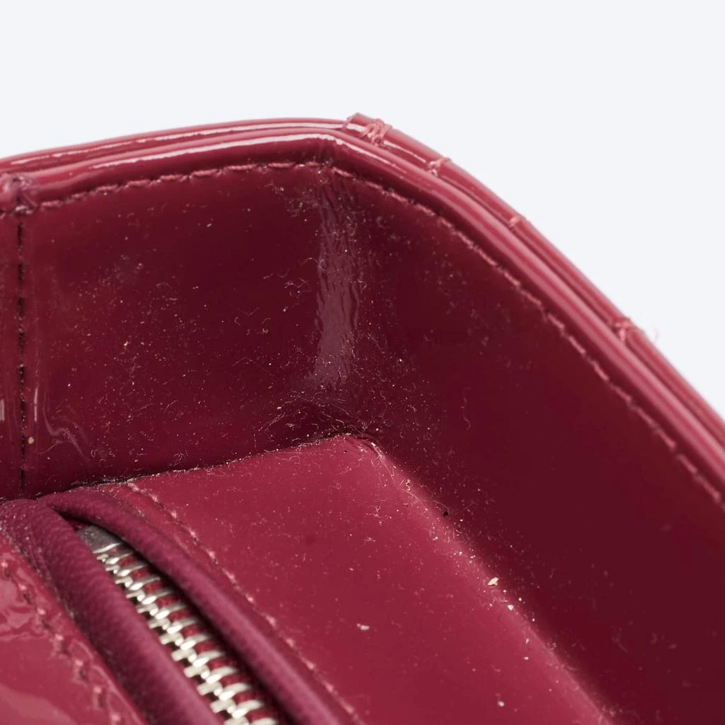 Dior Dior Fuchsia Cannage Patent Leather Large Lady Dior Tote 7