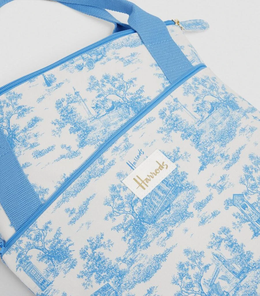 Harrods Toile Foldable Overnight Bag 8