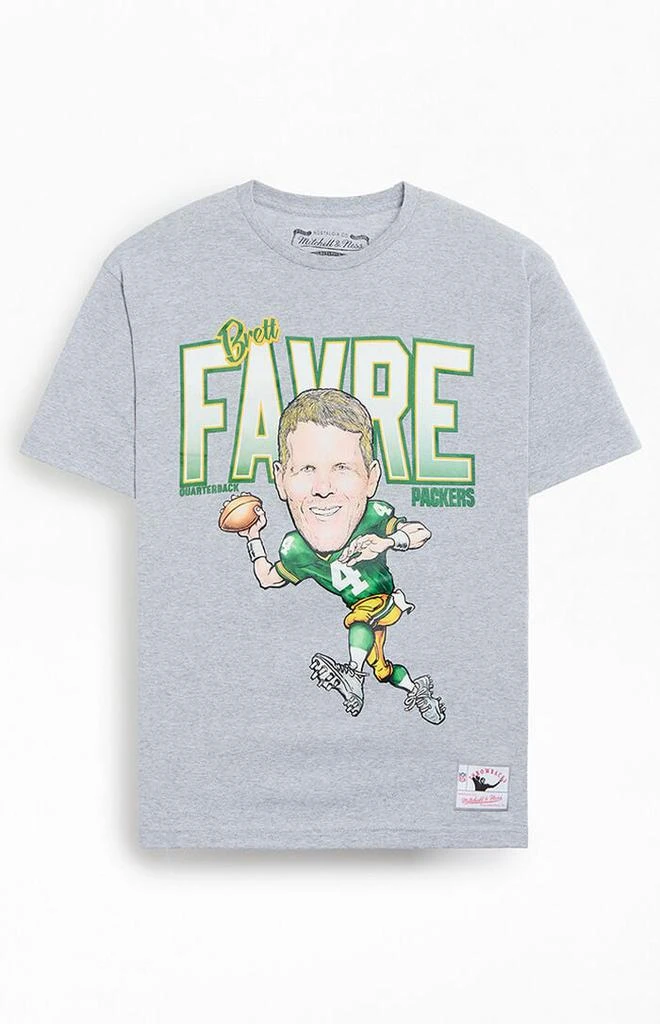 Mitchell & Ness Brett Favre Cartoon T-Shirt 1