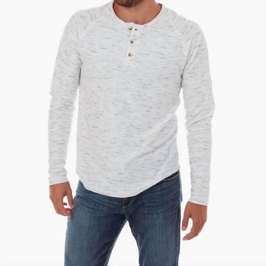 PX Px - Beckett Long Sleeve Henley Tee