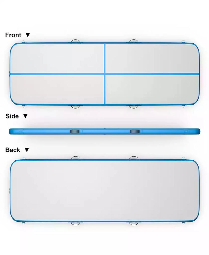 Costway 1 PCS 10' Inflatable Gymnastics Mat Floor Mats 3
