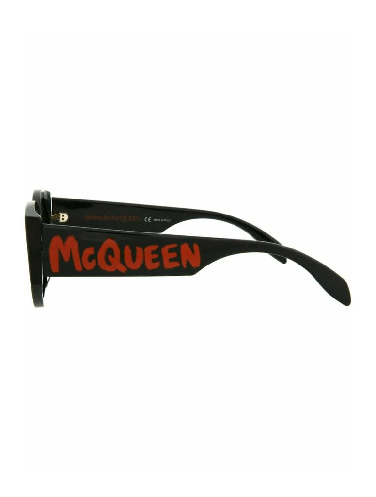 Alexander McQueen Round-Frame Acetate Sunglasses 7