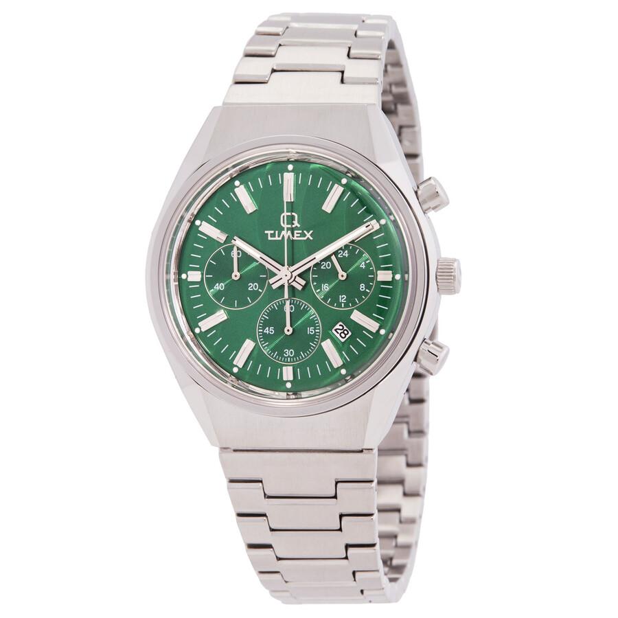 Zenshin Chronograph Green Dial Men's Watch CA4610-85X – On Sale