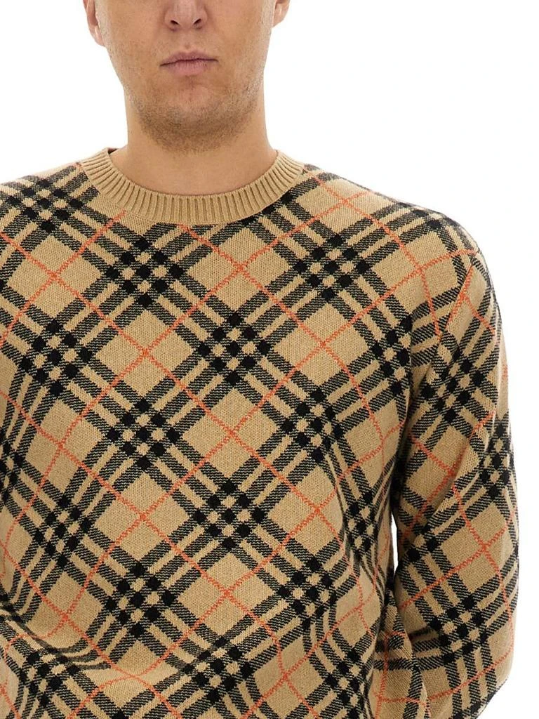 Burberry Burberry Cashmere Check Sweater 4