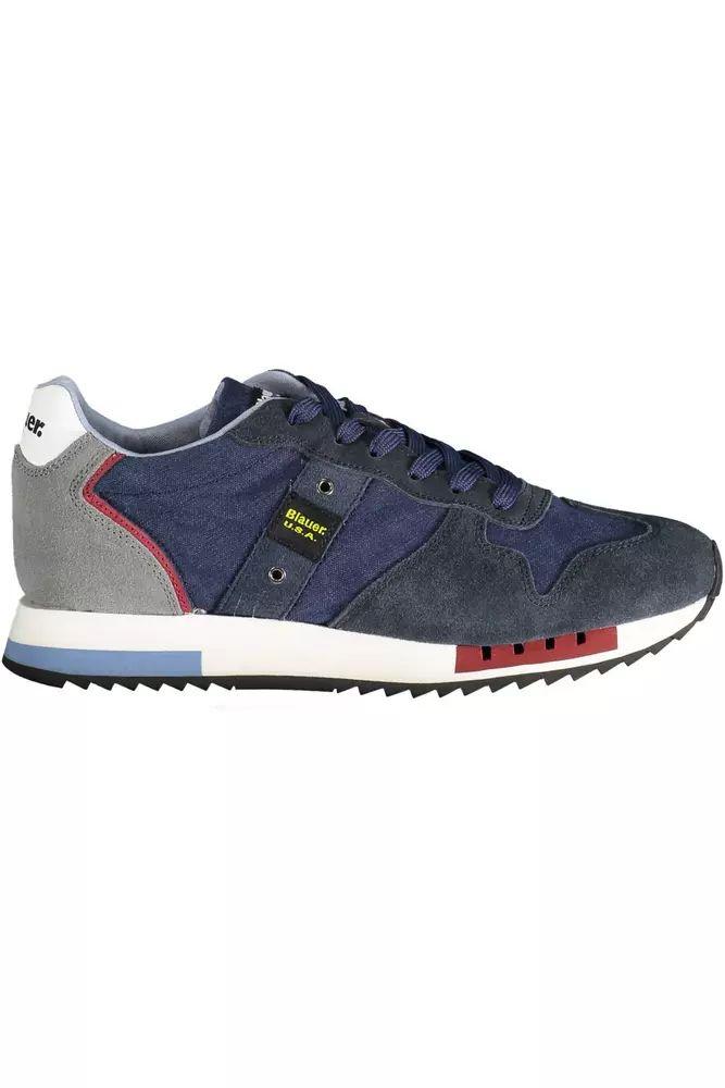 Blauer Blauer Chic  Sports Sneakers with Contrasting Men's Accents