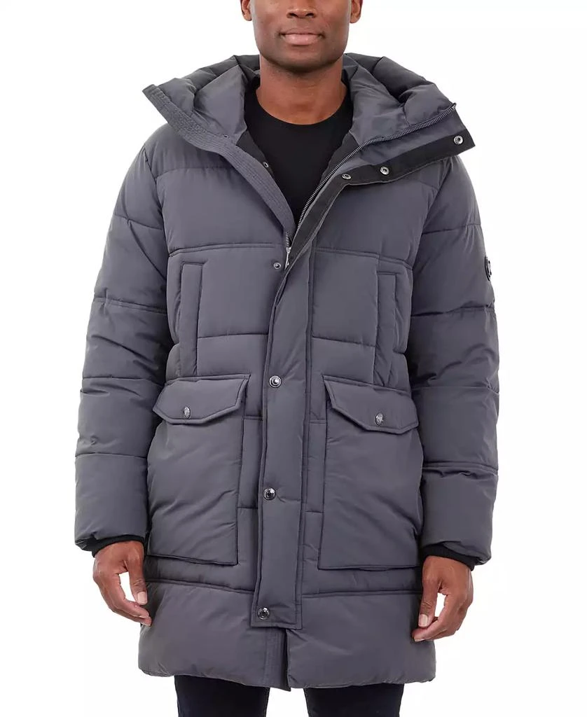 Michael Kors Men's Heavyweight Hooded Long Puffer Coat 1