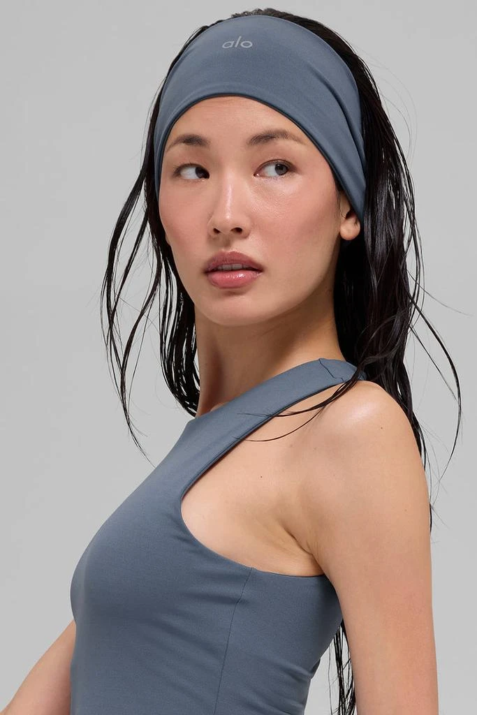 Alo ALO Softsculpt Wide Headband - Bluestone 1